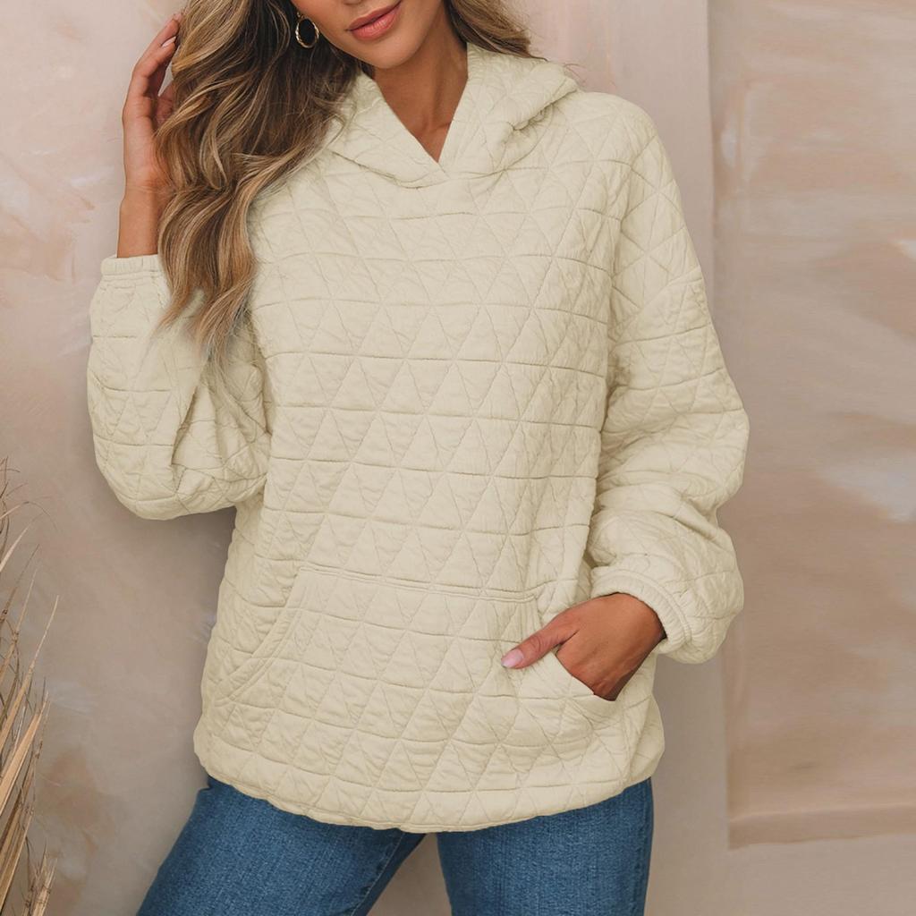 Damen Sweatshirts Hoodies Lässige Lockere Langarm Pullover Herbstkleidung Outfits Herbstmode Outfits Winterkleidung