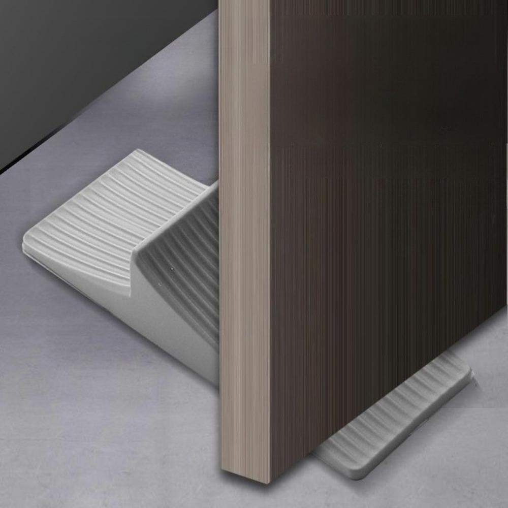 1 szt. PVC Stoper do drzwi Miękki Nie rysujący Klin zabezpieczający Montaż bez wiercenia Wiatroodporny do drzwi biurowych Stoper do przeciągów Ulepszenia domu