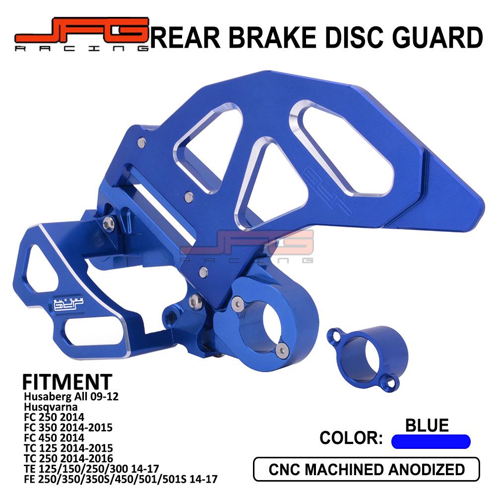 CNC Aluminum Rear Disc Brake Protector for 125-530 XC-W EXC FC TC Off-Road Motorcycles