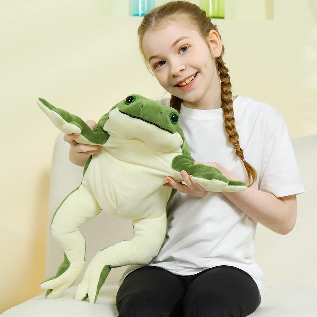 Plush Toy Soft Frog Plush Childrens Animal Plush Toy 22 Inch Large Green