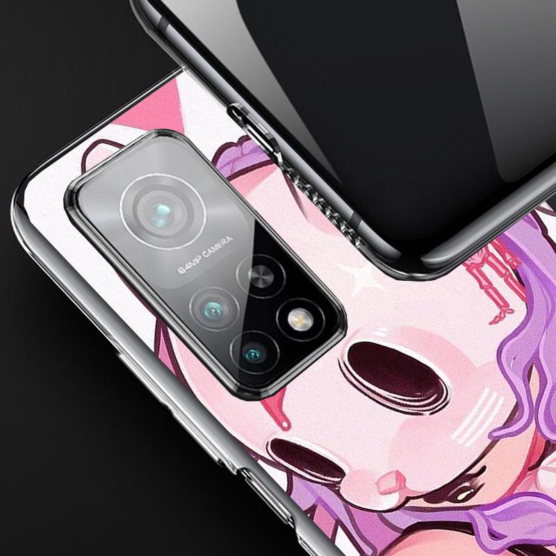 Cute Anime Girl INS Phone Case For Xiaomi Redmi Note 15 14 13 12S 12 11 Pro Plus 14S 11S 11E 10 10S 11T 5G Personalized Cover Re