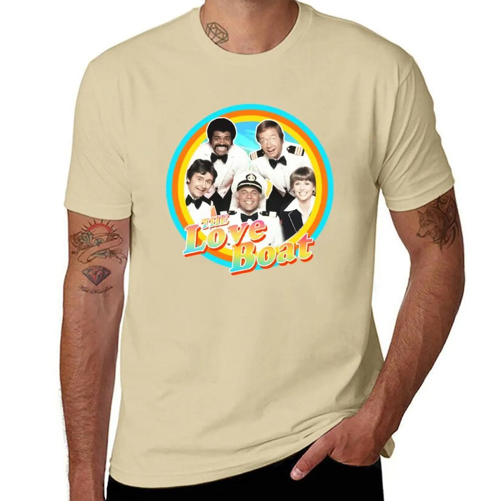 The Love Boat - Retro T-Shirt customizeds kawaii clothes t shirts for graphic