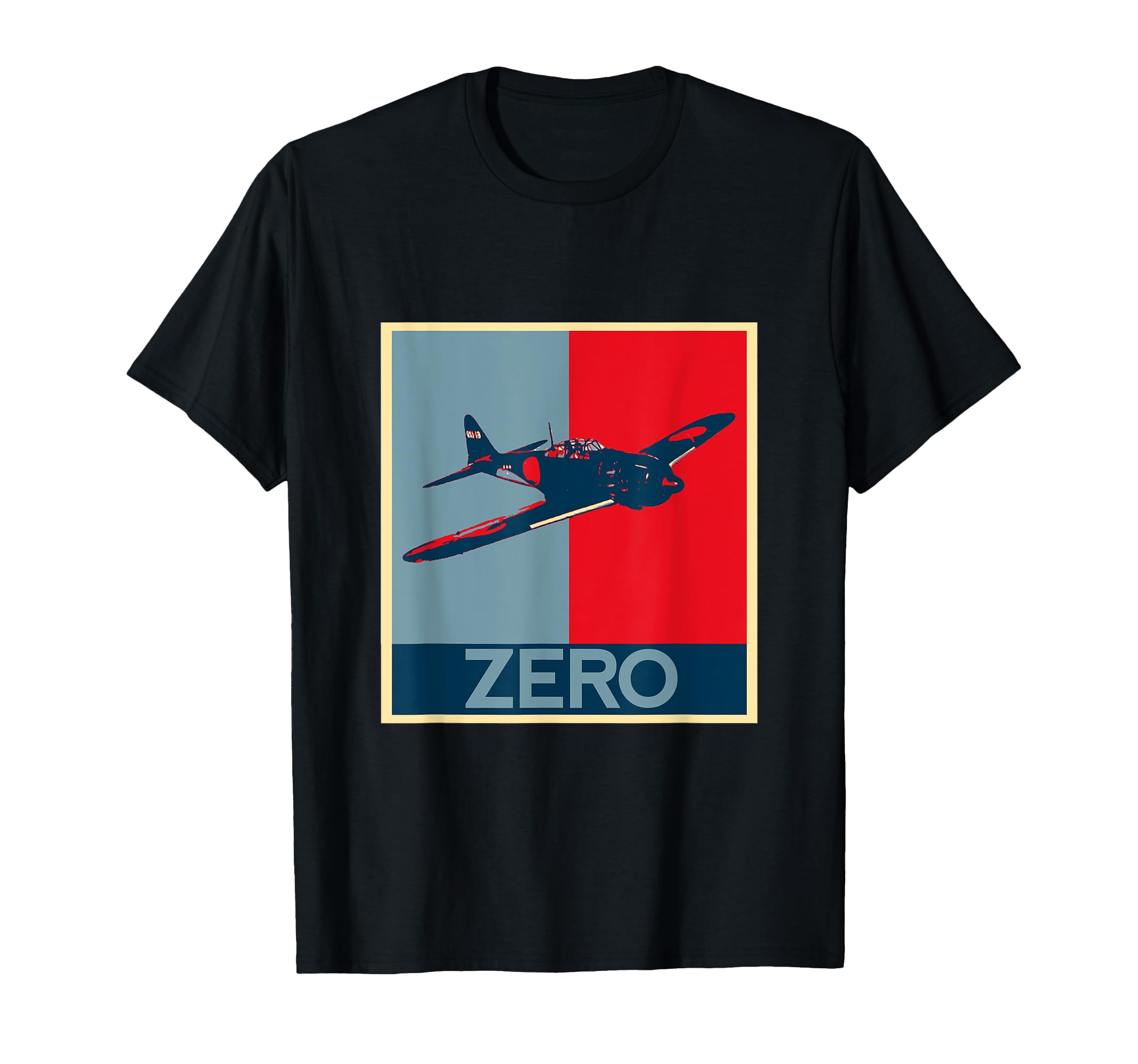 

Funny Zero Fighter Fighter Military T-Shirt for Men, Airplane, WWII, Military Aircraft, Gift, Clothing