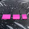 3Pcs Pink Car PPF Squeegee TPU Rubber Scraper Anti-Scratch for PPF Film Vinyl Wrap Window Tint Tool Windshield Cleaning Kit
