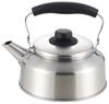 Stainless Induction and Gas Seeds Made In YJ1815 Wide-Mouth Kettle, 2.6L, Steel, Compatible, Cooking, Tsubame-Sanjo, Japan,