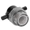Water Pump Filter In Line Stainer Barb ABS 3 8in 1 2in Output for DC 12V 80 PSI Pumps