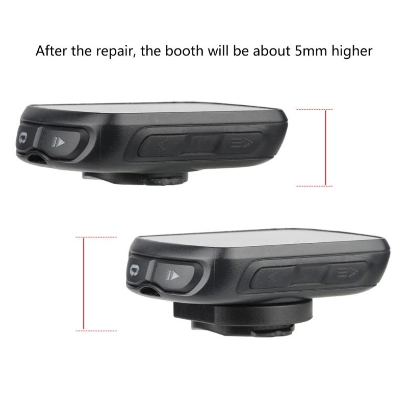 Bike Computer Base Repair Set Silicone Cycling Computer Base Ear Fix Replacement Part Quick Installation Bike Accessory