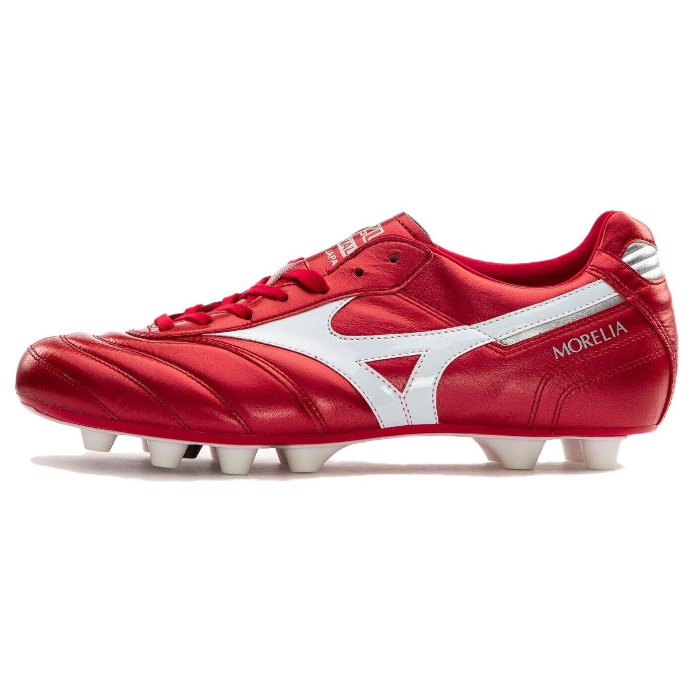 

Mizuno Morelia II Japan Удобные Универсальные HG (Резиновые короткие шипы) Амортизирующие Противоскользящие Износостойкие Футбольные Бутсы P1GA220160 40