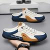 Fashion Men's Fashion Soft-soled Half Slippers Summer Men Trendy Bottom Casual Shoes Soft Sole Support Shoes Sneakers Zapatos De Hombre