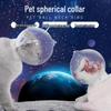 Pet Cat Headgear: Breathable Anti-Lick, Anti-Bite Eye Mask for Bathing, Nail Cutting, and Injection.