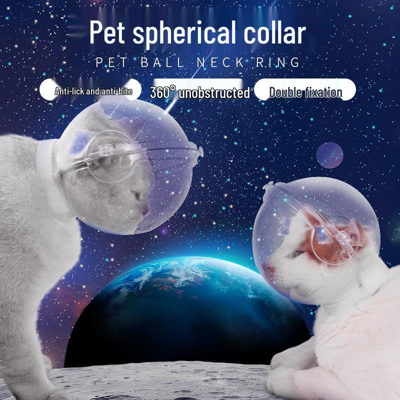 

Головной убор для домашней кошки: Дышащая маска для глаз против вылизывания и укусов для купания, стрижки ногтей и инъекций.