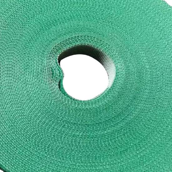 1 rolă frânghie pentru plante reutilizabilă prindere puternică nailon verde panglică vinil cravată răsucită pentru grădinărit