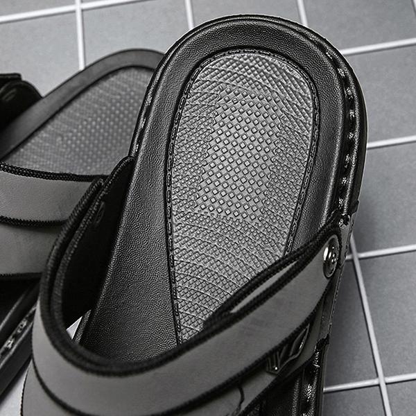 Nové letní pánské sandály s měkkou podrážkou protiskluzové lehké plážové boty