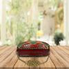 Bridal Women's Antique Brass Purse Ethnic Handmade Metal Clutch Bag