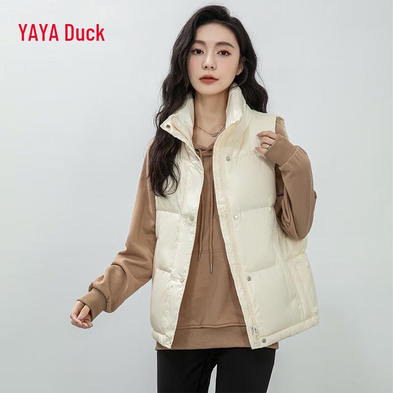 YAYA Women's Stand Collar Down Vest