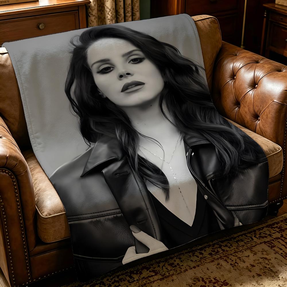 Coperta trapuntata in flanella singer L-Lana Del Rey-y Morbida e Calda, Uso Multi-scena Interno Esterno Riposo Quotidiano