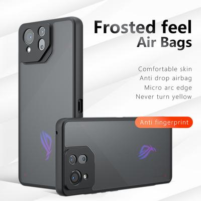 Shockproof Acrylic Transparent Phone Case for ASUS Rog Phone 8 Pro 7 Phone 6 Pro 6D Hard Bumper Protection Back Cover