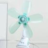 Home Desktop Clip Fan Mini Electric Office Clamp Cooling Fans Student Dorm Bed Natural Wind Ventilation 220V