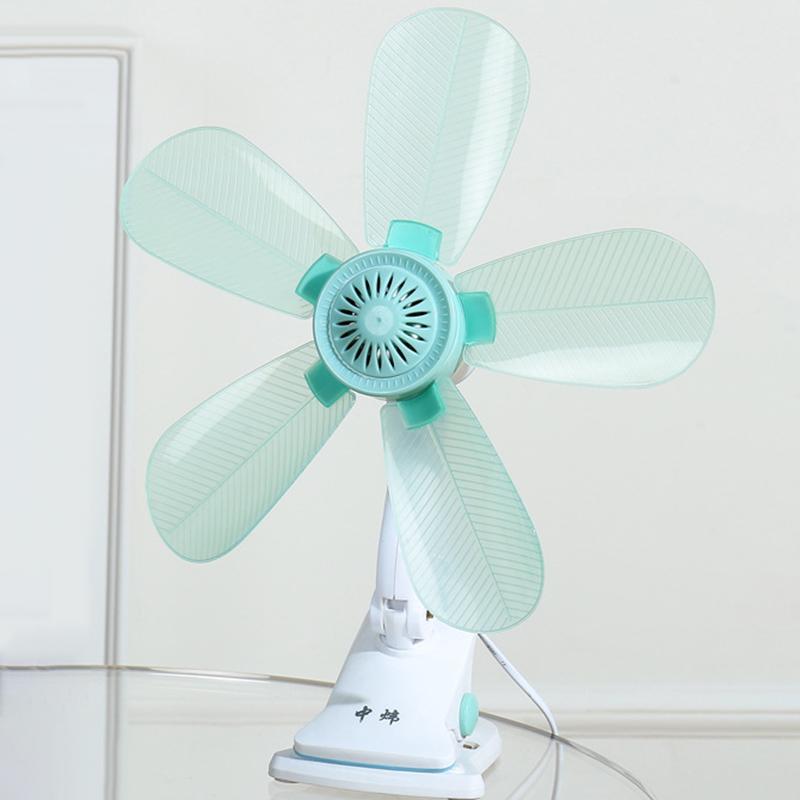Home Desktop Clip Fan Mini Electric Office Clamp Cooling Fans Student Dorm Bed Natural Wind Ventilation 220V