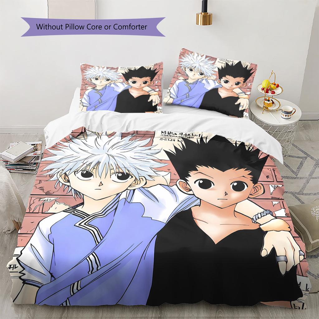 Sada povlečení s loveckým vzorem Přikrývka Povlak na přikrývku Povlak na polštář Domácí dekorace Dárek k narozeninám (1 * povlak na peřinu + 2 * povlak na polštář, bez jádra)