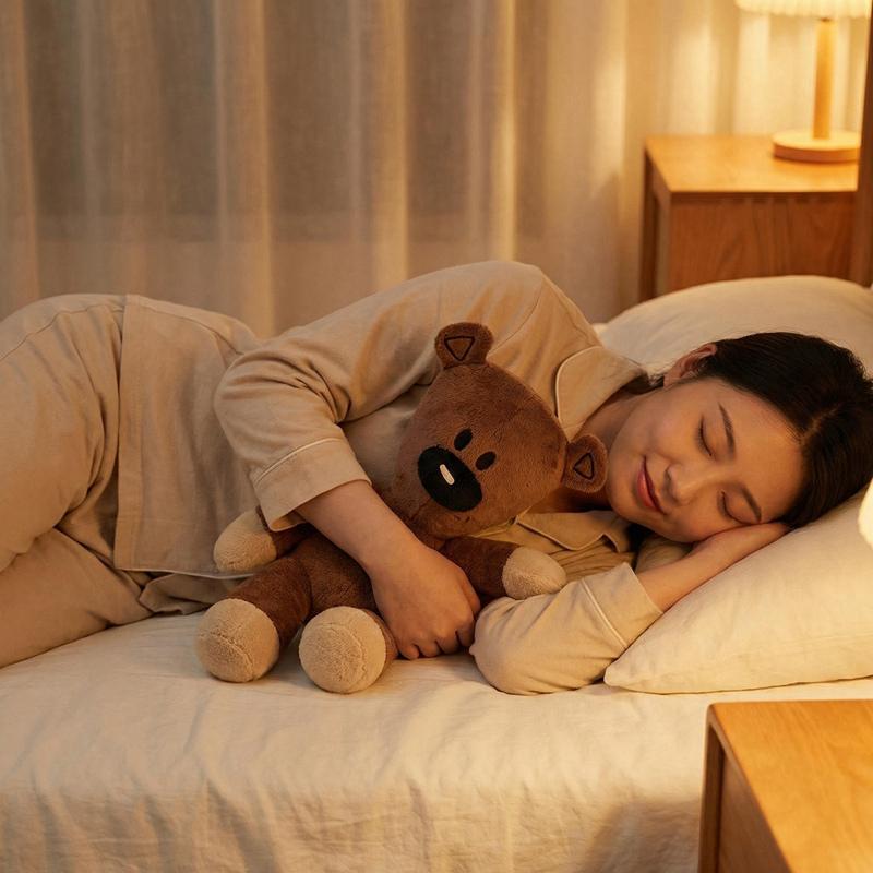 Orsacchiotto Mr Bean Peluche Giocattolo Morbido Animale di Peluche Carino Caffè Bambola Bambino Cuscino Mini Decorazione Morbido Bambini Compleanno