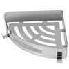 304 Stainless Steel Hollow Triangular Corner Shelf Shampoo Storage Rack Bathroom Accessory