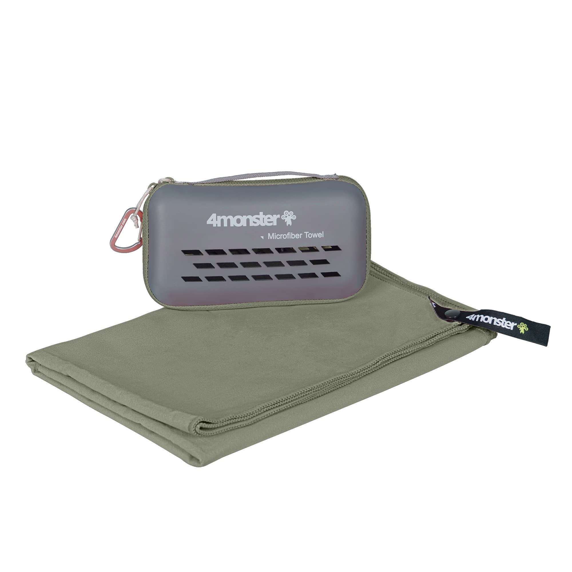 

4Monster Sports Towel, Outdoor Microfiber Towel, Compact, Quick-Drying Towel, Gym Towel, Face Towel, Swimming Towel, Travel Towel, Bath Towel