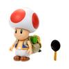 San-ei Trading Super Mario Brothers Movie Toad Action Figure 6x8x10.5cm Collectible Toy TSM-04