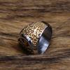 Never Fade Gold Color Viking Trident Rune Rings Men Stainless Steel Norse Mythology Valknut Amulet Finger Ring Male Jewelry Gift