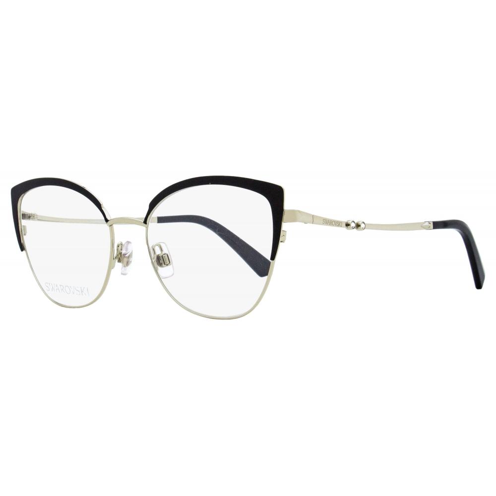 

Женские очки-бабочки Swarovski SK5402 002, черные, рутениевые, 54 мм 002