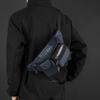Men's Outdoor Sports Handbag Waterproof Multi-functional Chest Bag Travel Shoulder Bag Portable Waist Pack Crossbody
