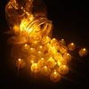 50 Stück Becher Kleine Runde Kugel Lichter Ballons LED Blinkende Leuchten Laternenlicht für Hochzeit Party Geburtstag Dekoration