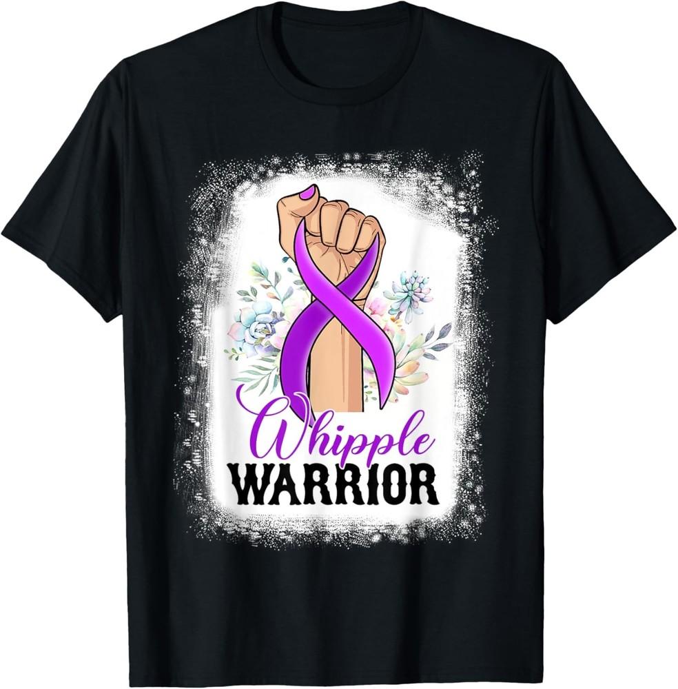 Pancreatic Cancer Awareness Products Whipple Warrior Purple T-Shirt Unisex T-Shirt S