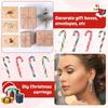 60 Pcs Christmas Crafts Plastic Fake Candy Decor Peppermint Ornaments Rainbow Mini Faux Candy for Tree Hanging DIY Xmas
