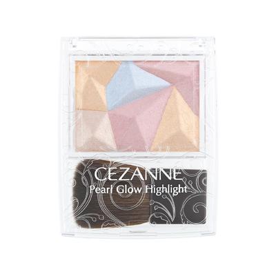 Cezanne Pearl Glow Highlight SP1 Aurora Prism Rozświetlacz 4-kolorowy Rozświetlacz Lśniący Mokry Połysk z Perłą 3,4g