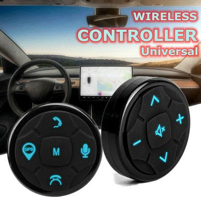 Universal Car Steering Wheel Gps Wireless Smart Button Key Remote Control