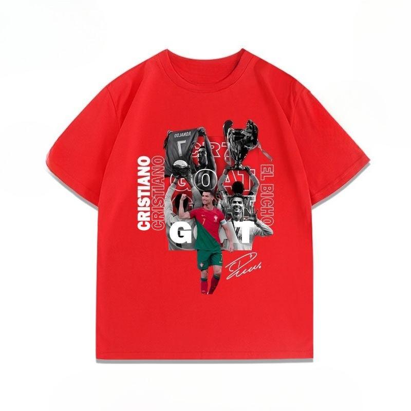 The God In Desperate Situations Ronaldo Football Fan T-shirt for The World Cup CR7 Supporter Men's Women's 2026 Summer T Shirt