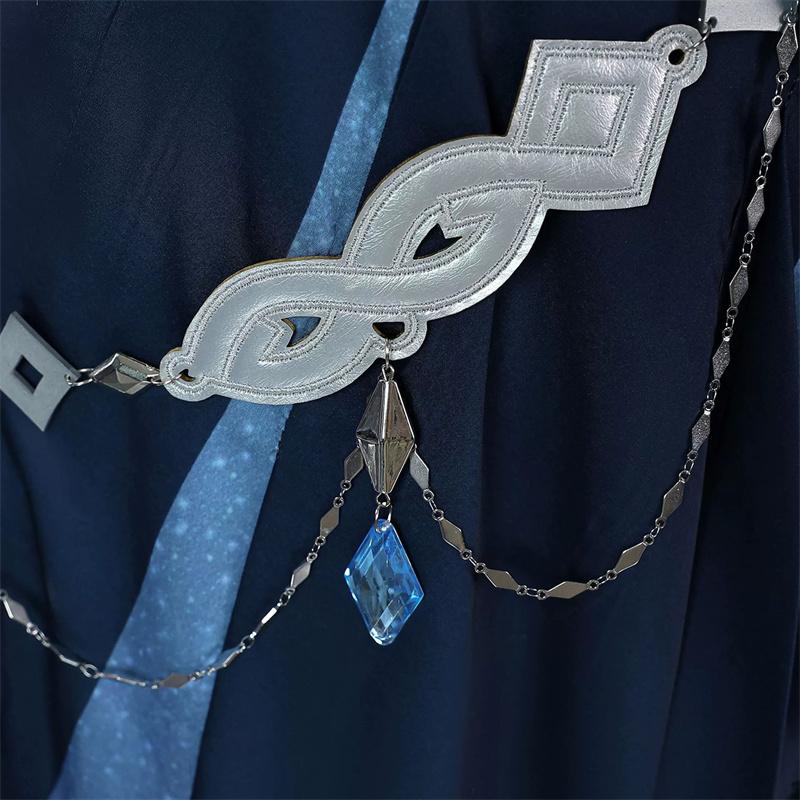 Game Genshin Impact Yelan Cosplay Costume Tranquil Banquet Yelan Halloween Women Dress Party Role Play Outfit  Skin