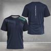 Neues Padel Element Print Schnelltrocknendes Kurzarm Unisex Stil Tennis Atmungsaktives Wear Herren Ultra-dünnes Fitness-T-Shirt Lässiges Oberteil