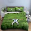 Soccer player on grass. Bedding sets Duvet cover sets Duvet covers Pillowcases(1 * Duvet Cover 2 * Pillowcases without duvet insert)