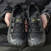 Large Size Sandals Men's Summer Outdoor Wear-resistant Bag Head Men's Shoes Breathable Wading Shoes Casual One-pedal Shoes