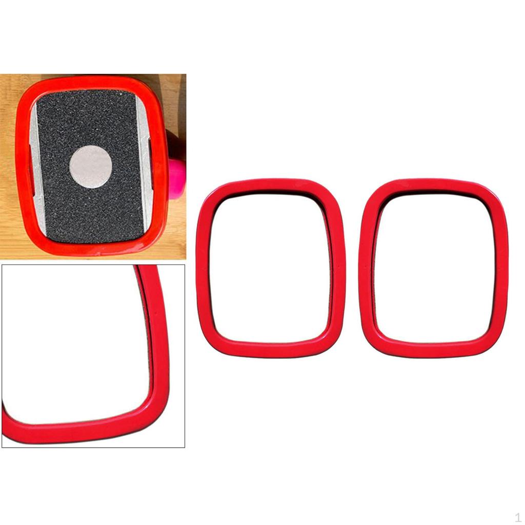 1 Pair Anti-scratch Soft PU Roller Road Inline Skates Plate cover Guards accessories for Men Women