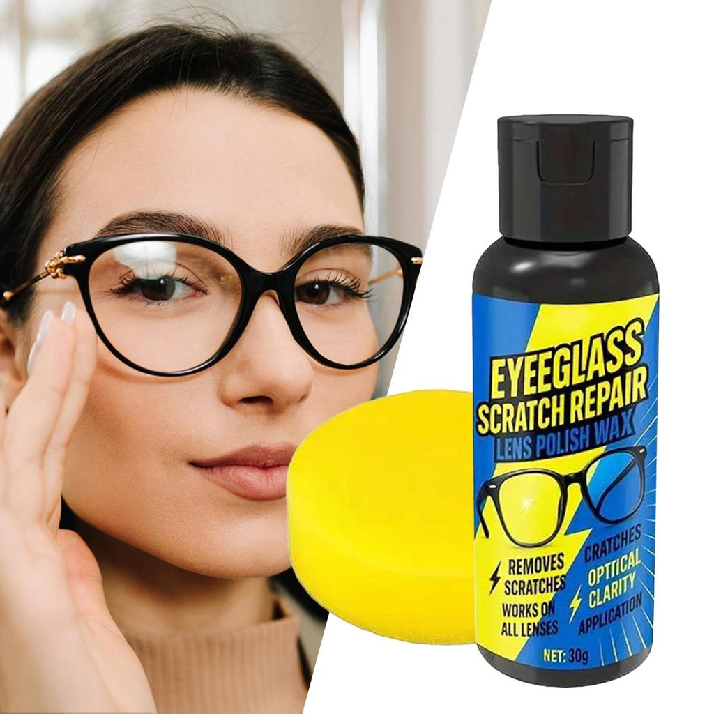 Scratch Remover for Eyeglasses Yellowing Sunglasses Cleaner Eyeglasses Shiny Solution Scratch Remover for Sunglasses Watch