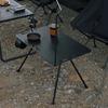 Camping Aluminum Table Alloy Folding Table With Carrying Bag Lightweight Outdoor Desk Picnic Blackened Tactical Table New