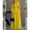 In Stock: 2023 European-American Women's Chic Irregular Top & High-Waisted Wide-Leg Pants Set