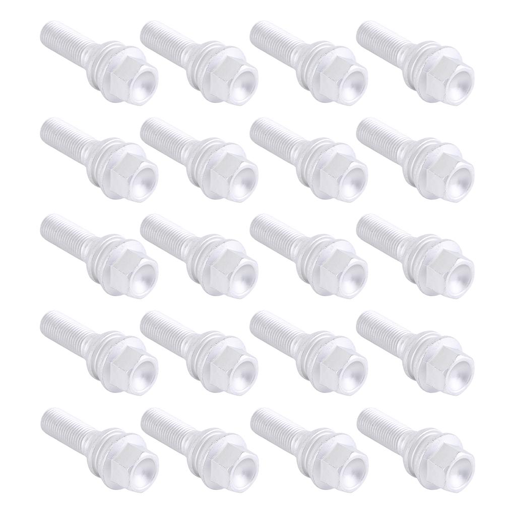 20pcs Car Wheel Bolt Wheel Screw For Q7 Touareg Transporter T5 Multivan Porsche Wheel Bolt Wheel Screws Accessories