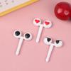 10Pcs/ Lot Cute Plastic Fruit Toothpick Lovely Eye Decorative Mini Fruit Fork
