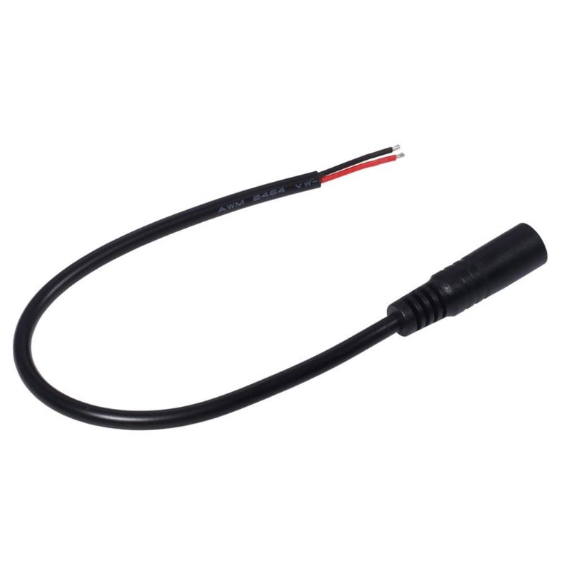 High Quality DC7.4x5.0mm Female To 2Pin Power Cable 18AWG 2x0.75mm2 Power Wires for Laptop Charger Supports Up To 120W