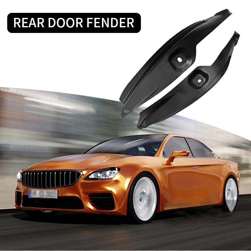2Pcs Rear Fender For Skoda Karoq KAROQ 2016- PP Plastic Anti-slung Black Arc Screw Hole Design Tire Inner