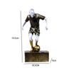 Soccer Player Sculpture Athlete Statue Sturdy Wear Resistant Creative Delicate Desktop Ornament Home Decor for Living Room